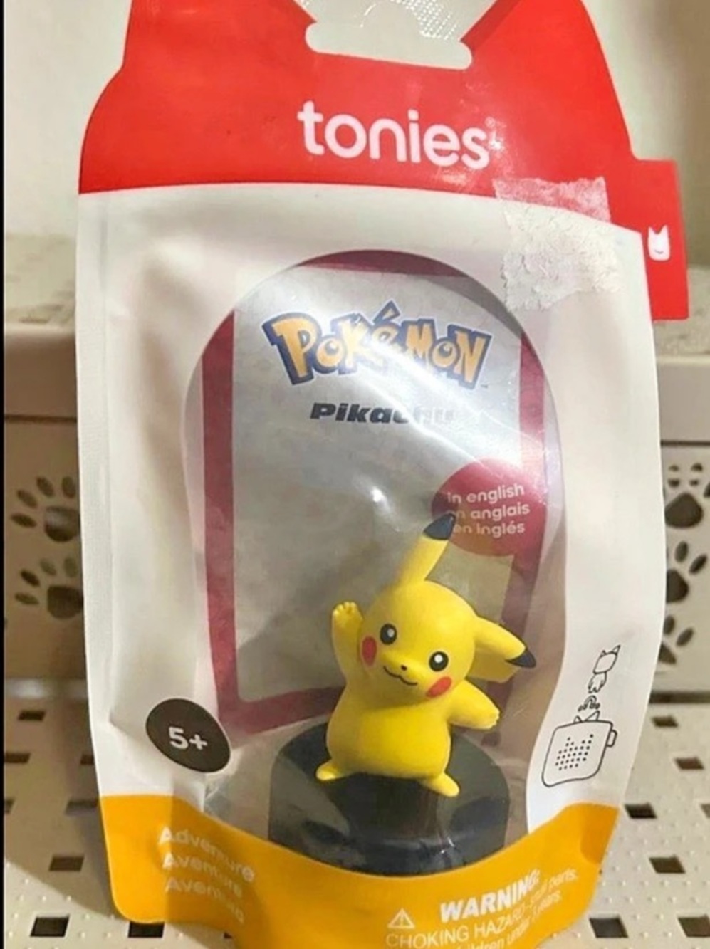tonies Pokémon Pikachu Tonie Audio Figurine